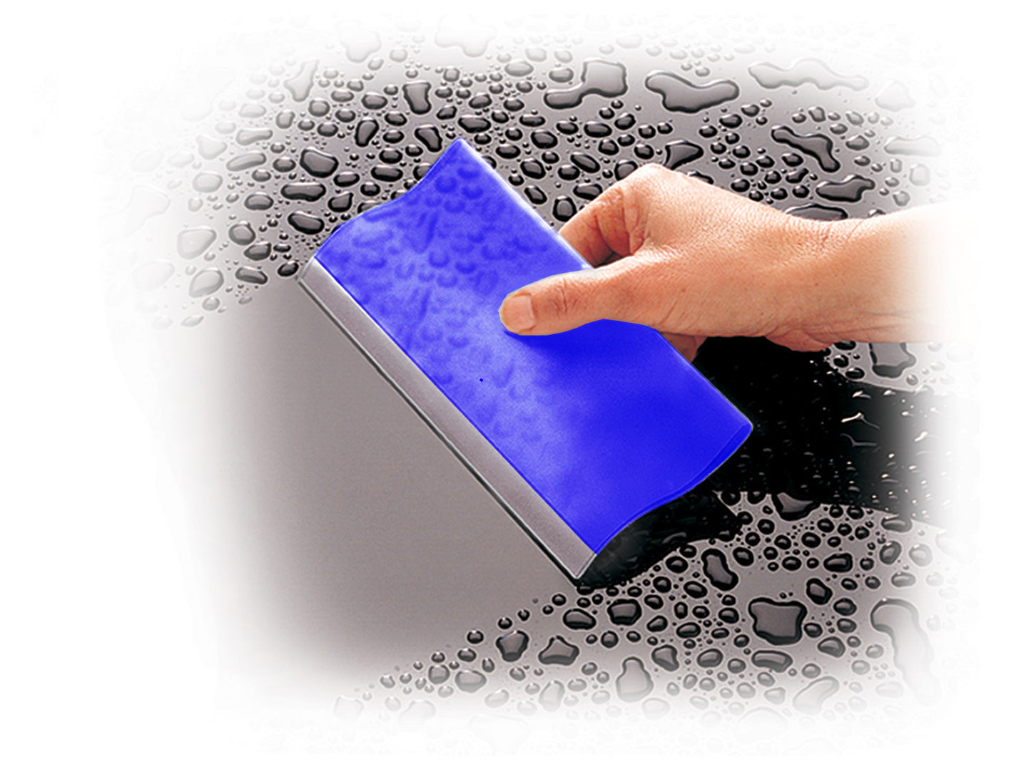 Wave Squeegee Long - Blue